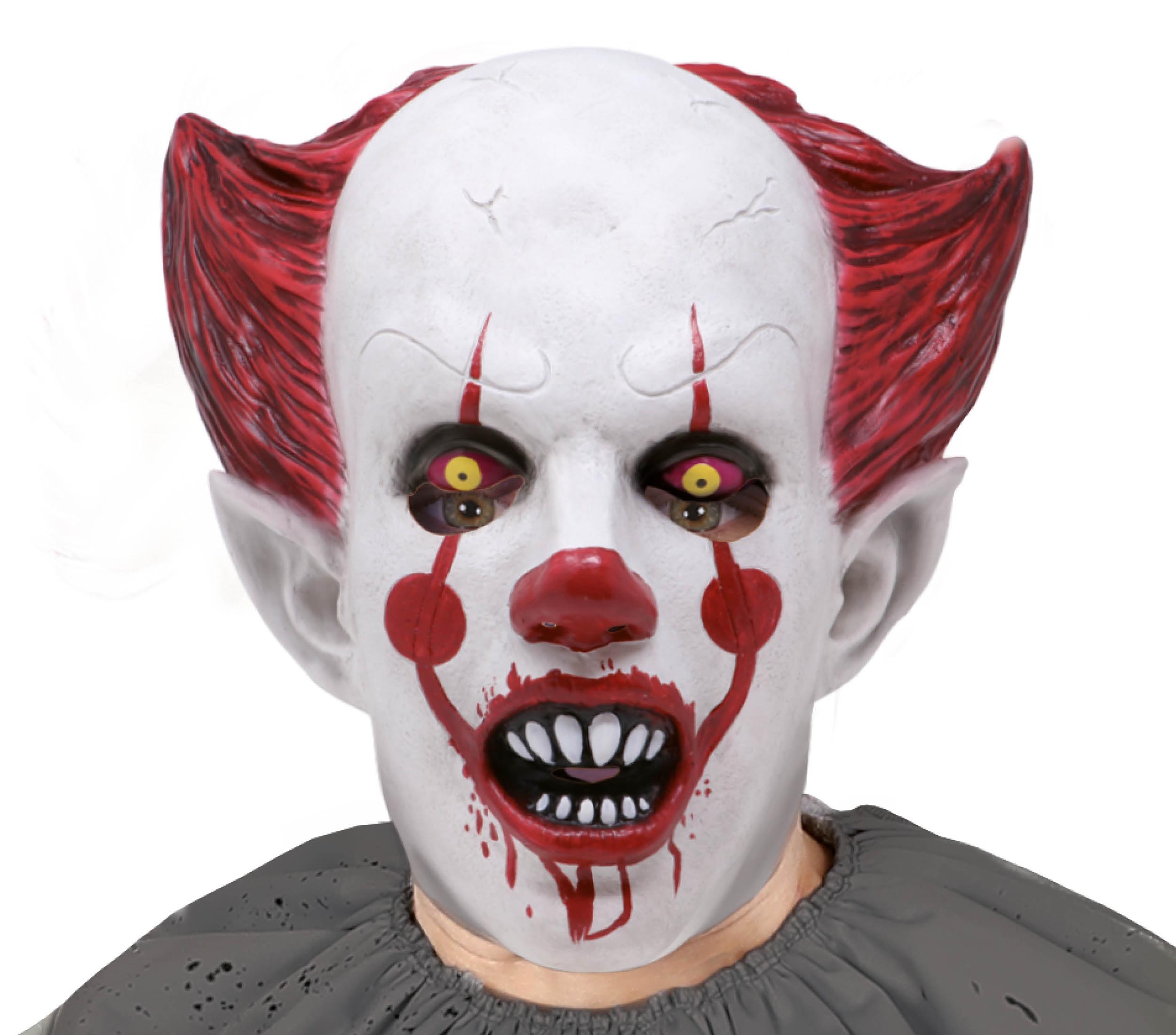 KILLER CLOWN MASK LATEX