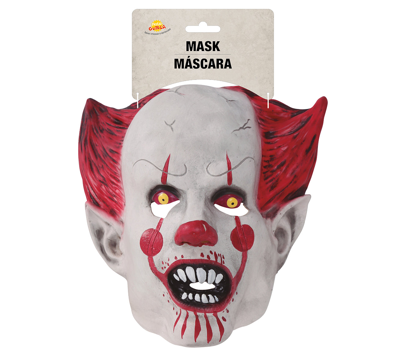 KILLER CLOWN MASK LATEX