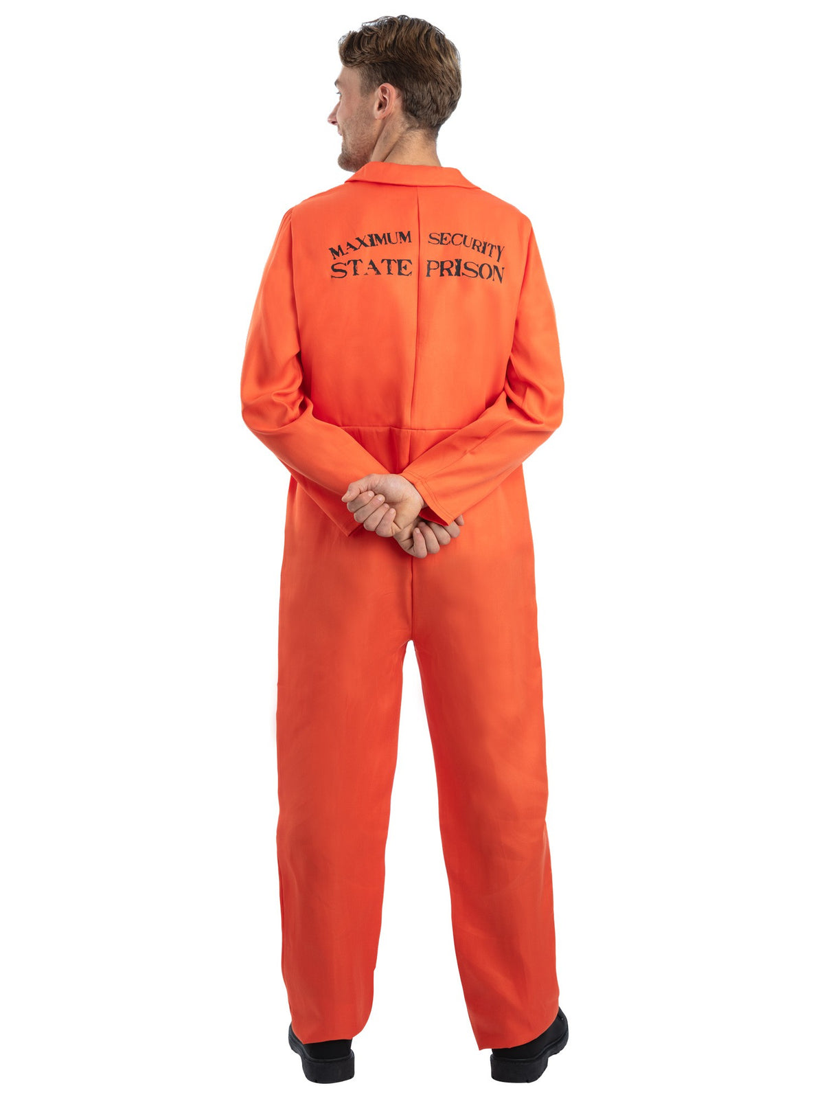Escaped Prisoner Costume, Orange 2