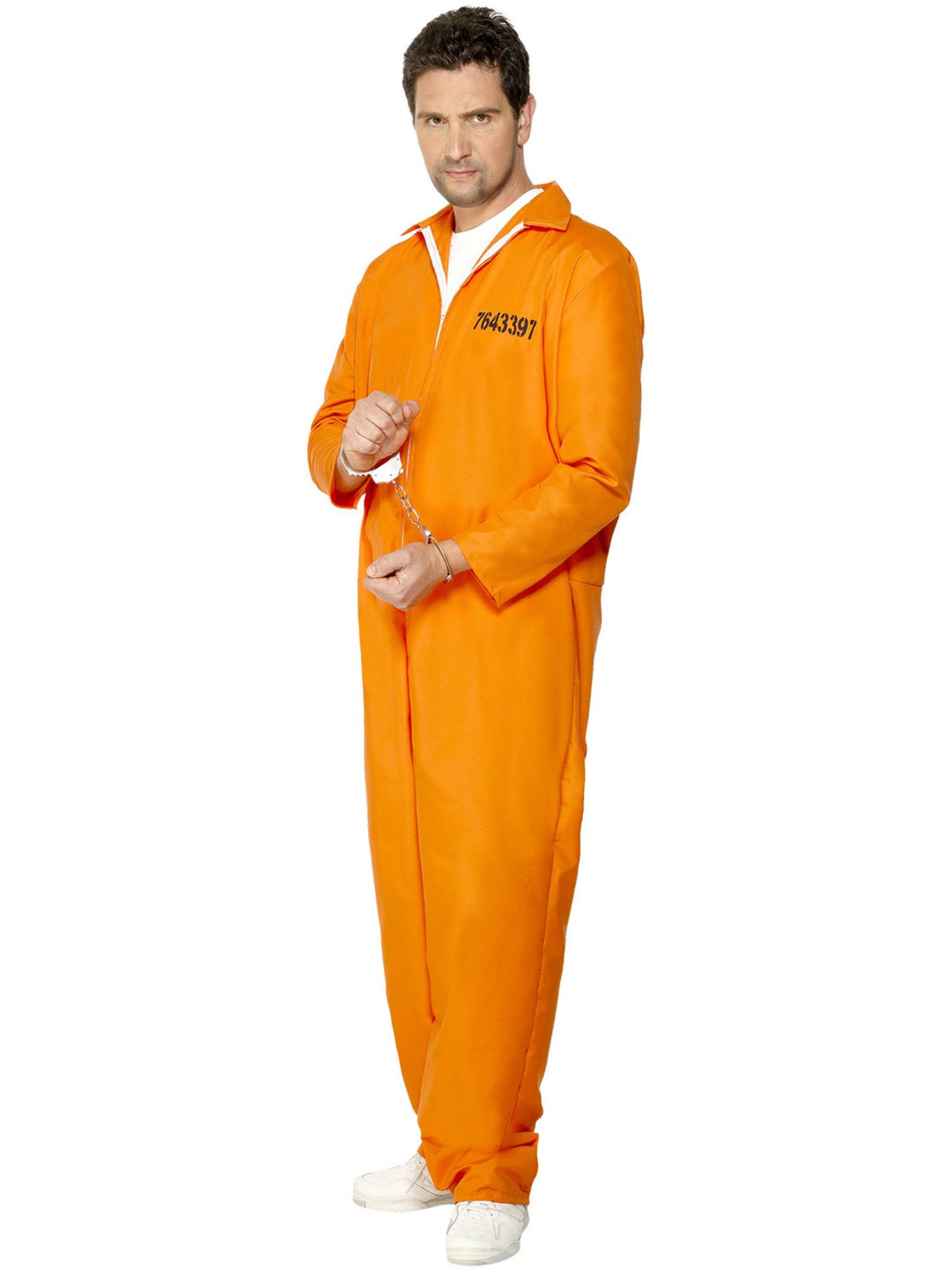 Escaped Prisoner Costume, Orange 3