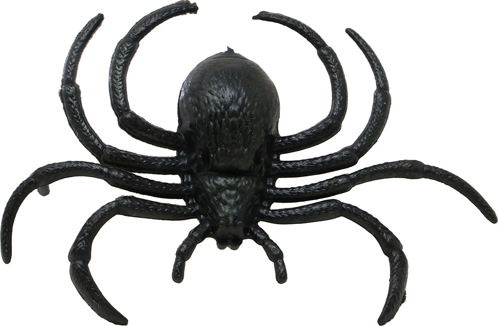 BAG OF 12 SPIDERS, 7 CM