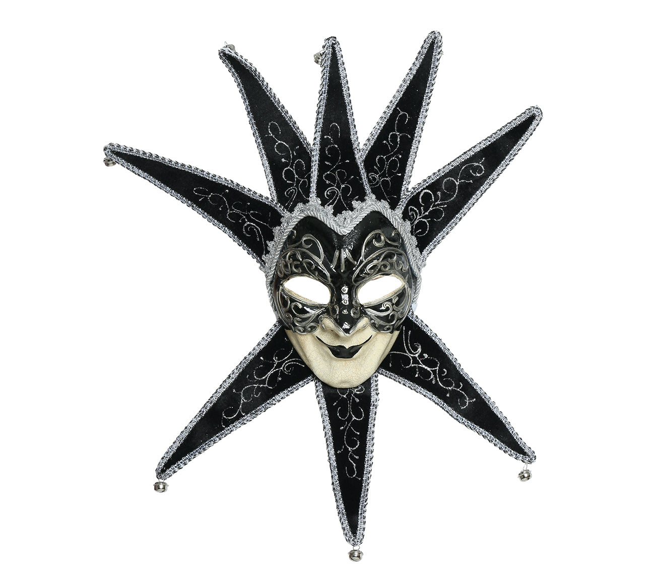 BLACK VENETIAN MASK