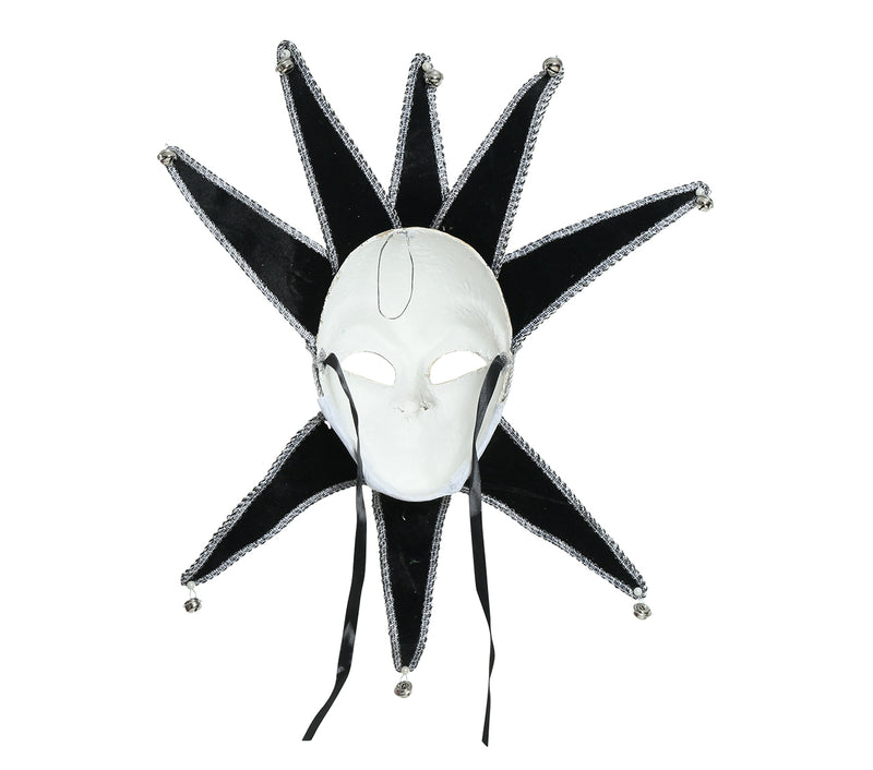BLACK VENETIAN MASK