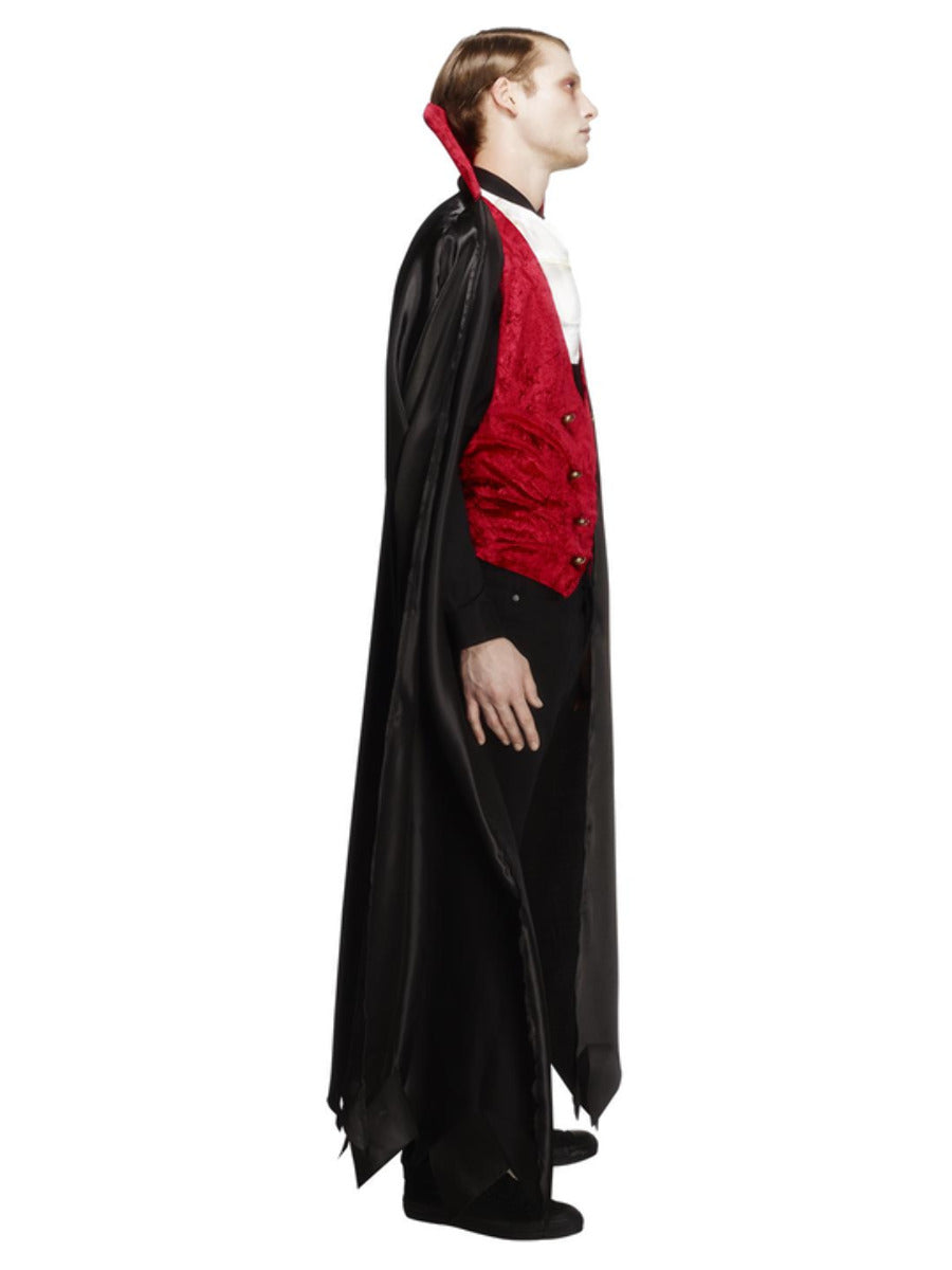 Fever Vampire Costume, Black & Red - 3