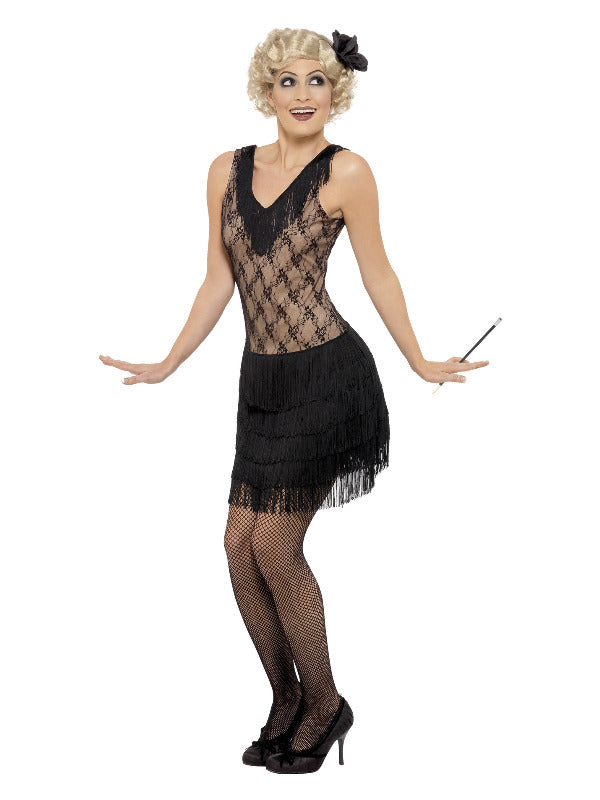 All That Jazz Flapper Costume, Black - 2