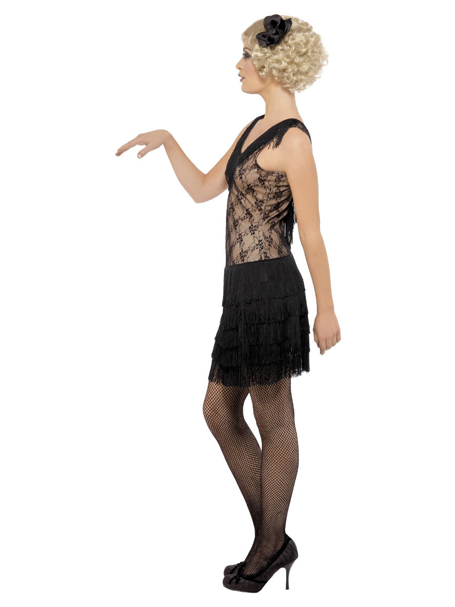 All That Jazz Flapper Costume, Black - 4