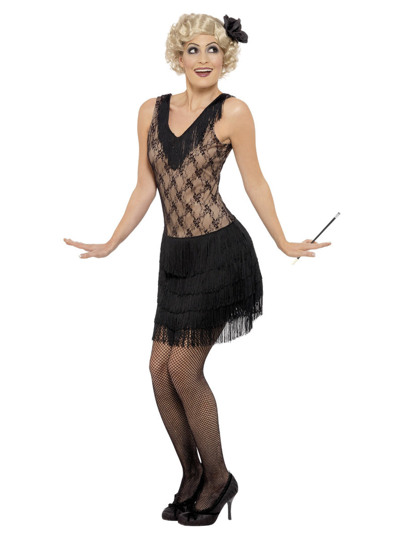 All That Jazz Flapper Costume, Black - 1