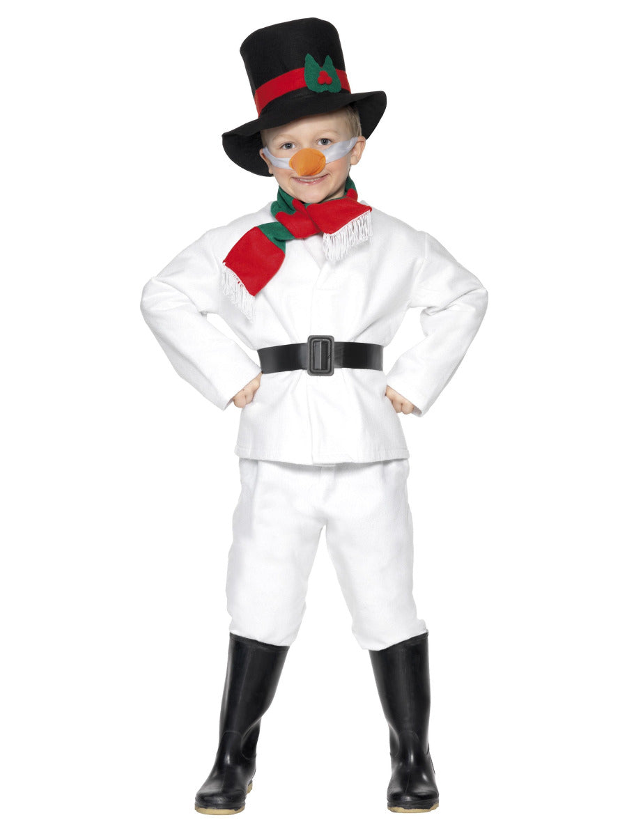 Snowman Costume, White - 1