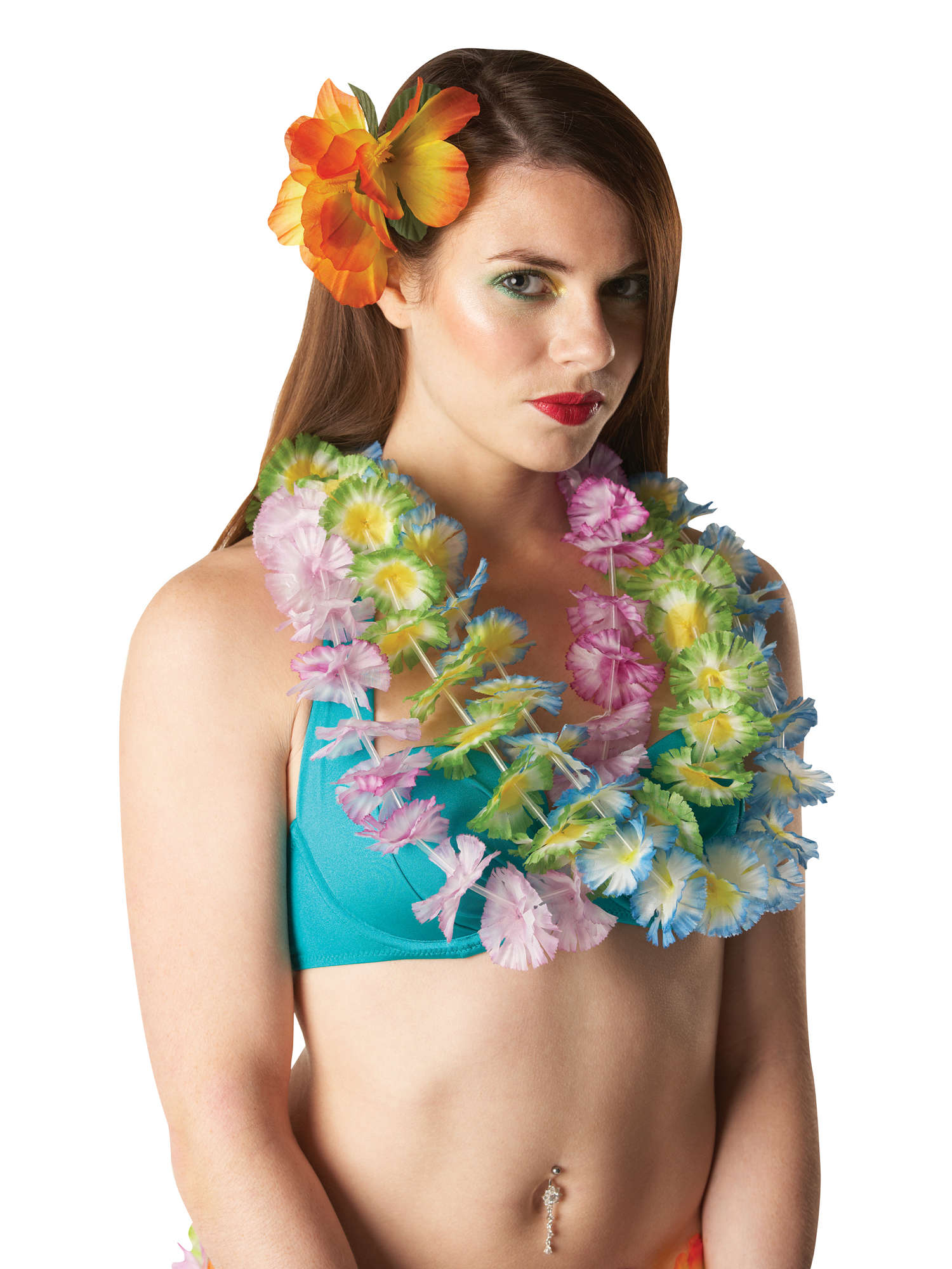 Hawaiian Lei-Bu/Wh/Yel