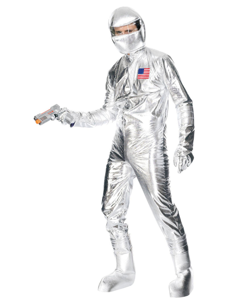 Spaceman Costume, Silver - 1