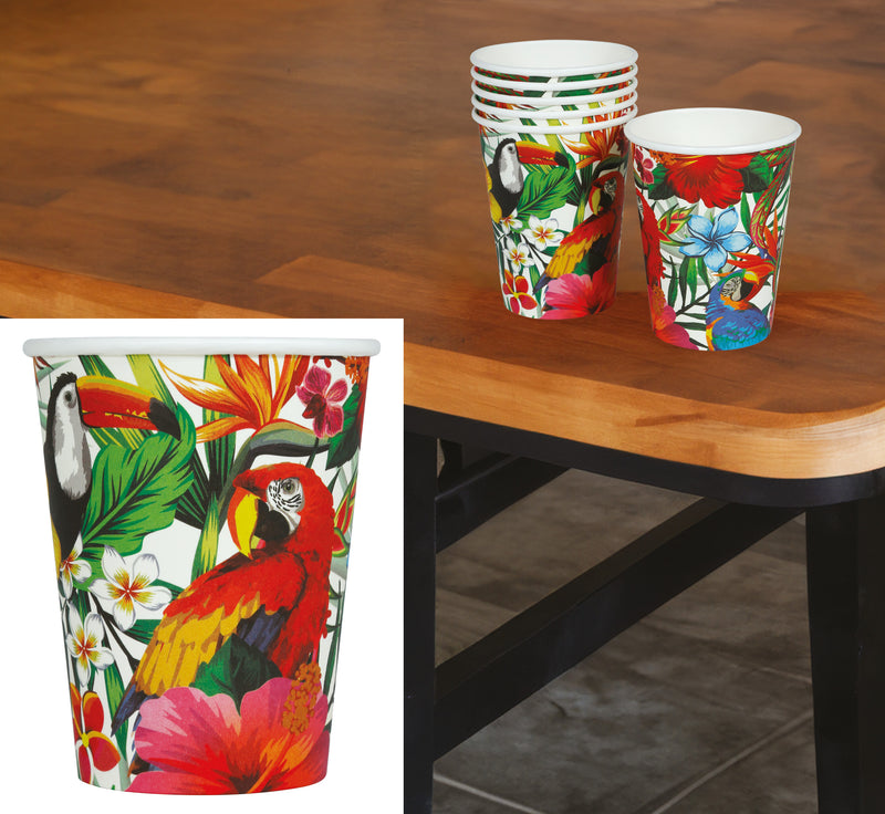 BAG: 6 GLASSES 240 ML, 9 CM