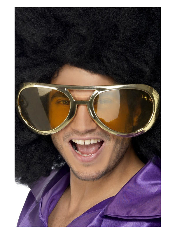 Giant Seventies Rock Specs, Gold - 2