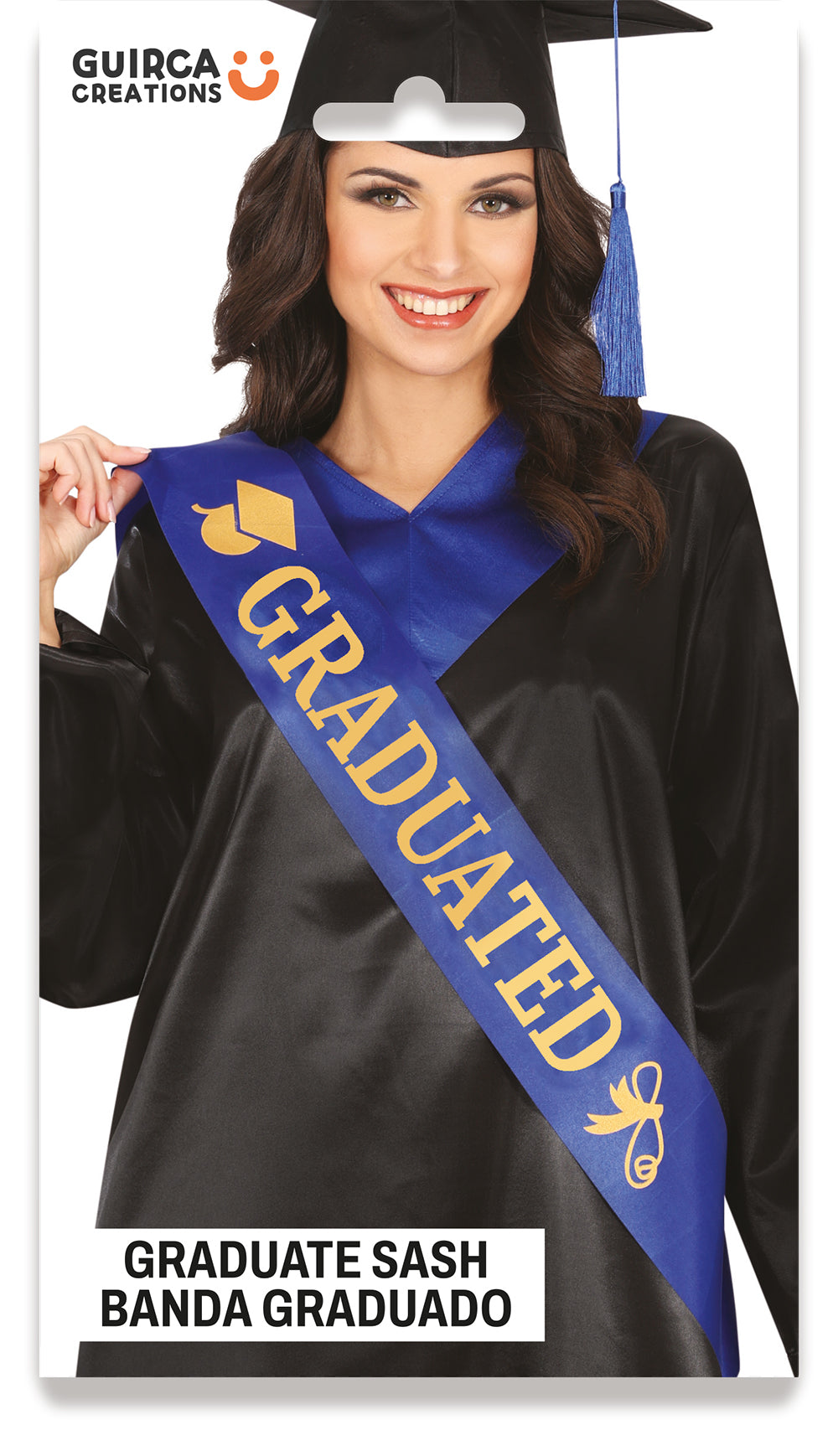 BLUE GRADUATION SASH