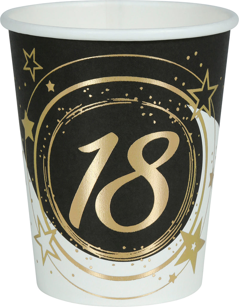 BAG: 6 GLASSES 240 ML, 9 CM
