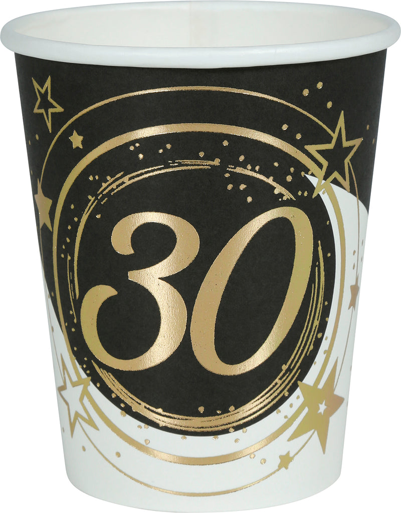 BAG: 6 GLASSES 240 ML, 9 CM