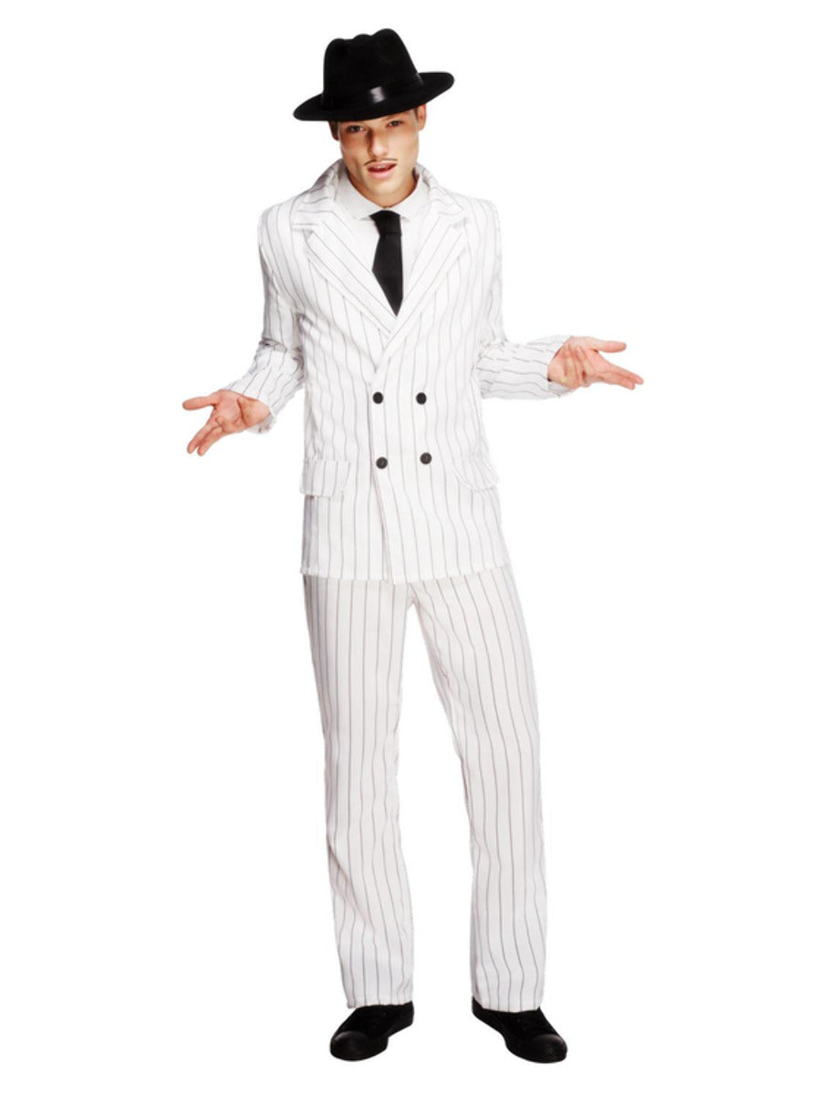 Fever Gangster Costume, White - 1