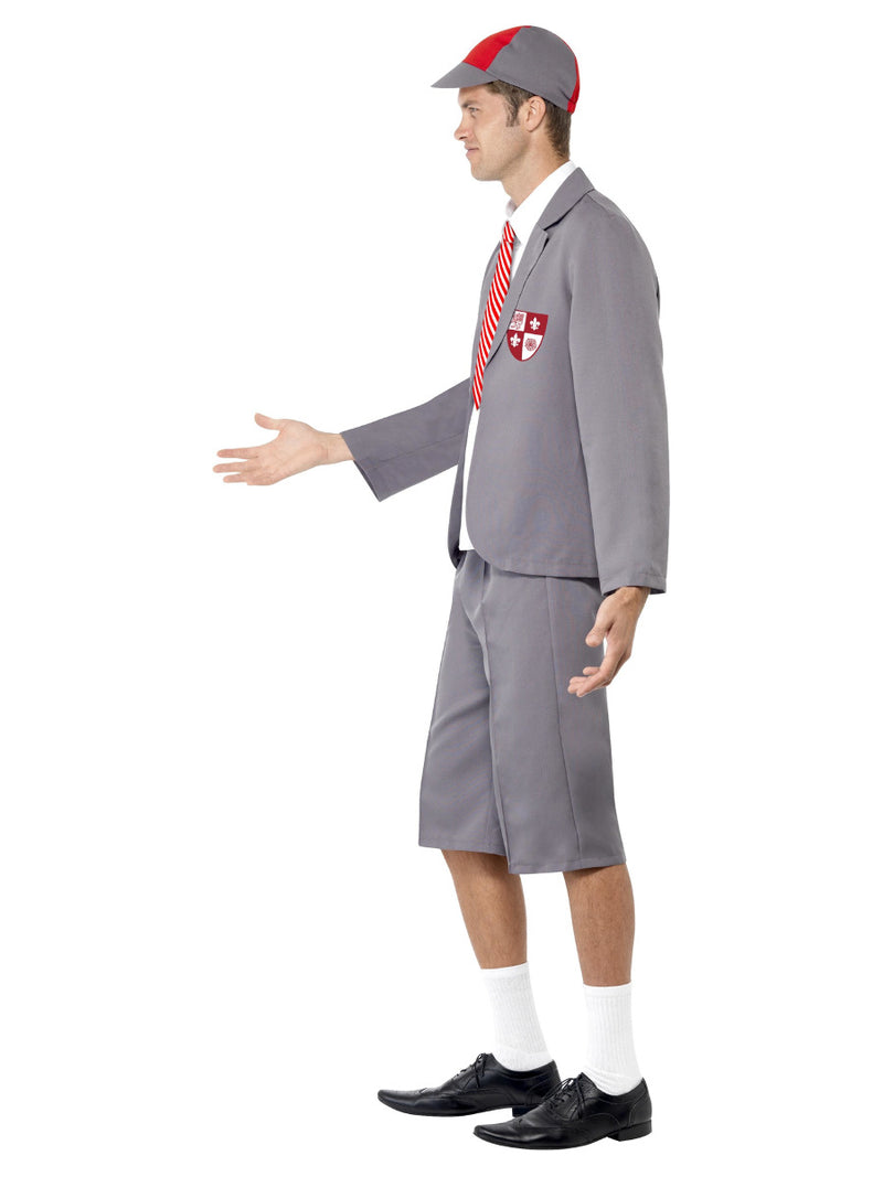 Schoolboy Costume, Grey - 4