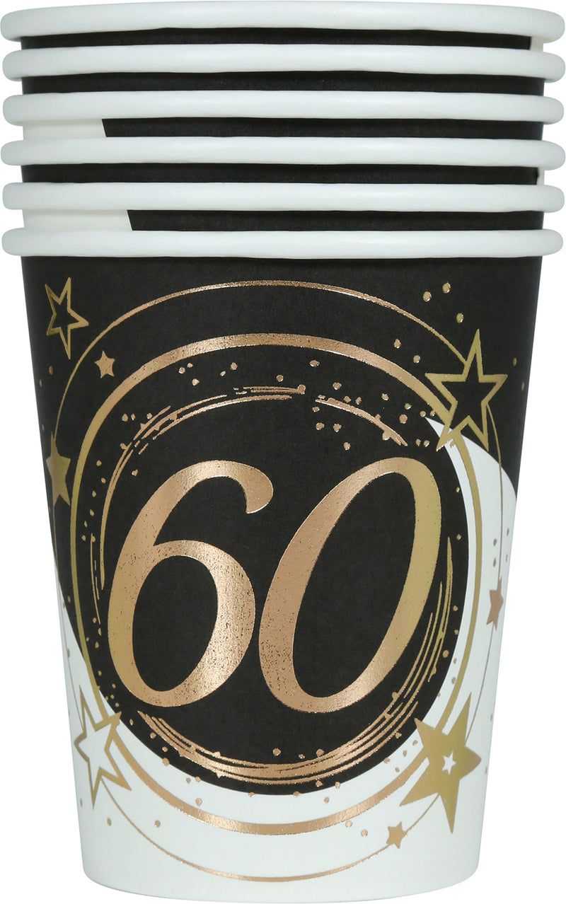BAG: 6 GLASSES 240 ML, 9 CM