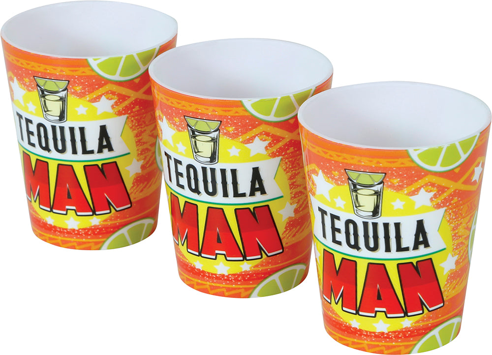 3 SHOT GLASSES 5X6 CM