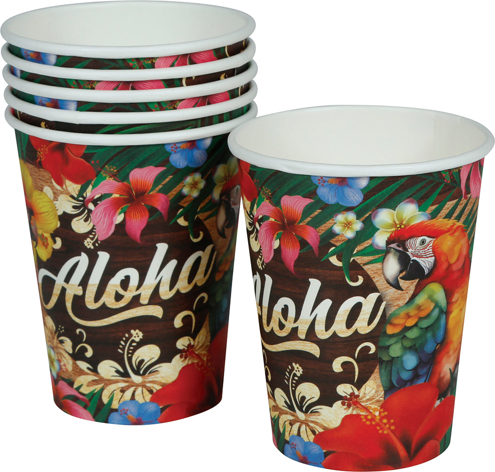 BAG: 6 GLASSES 240 ML, 9 CM