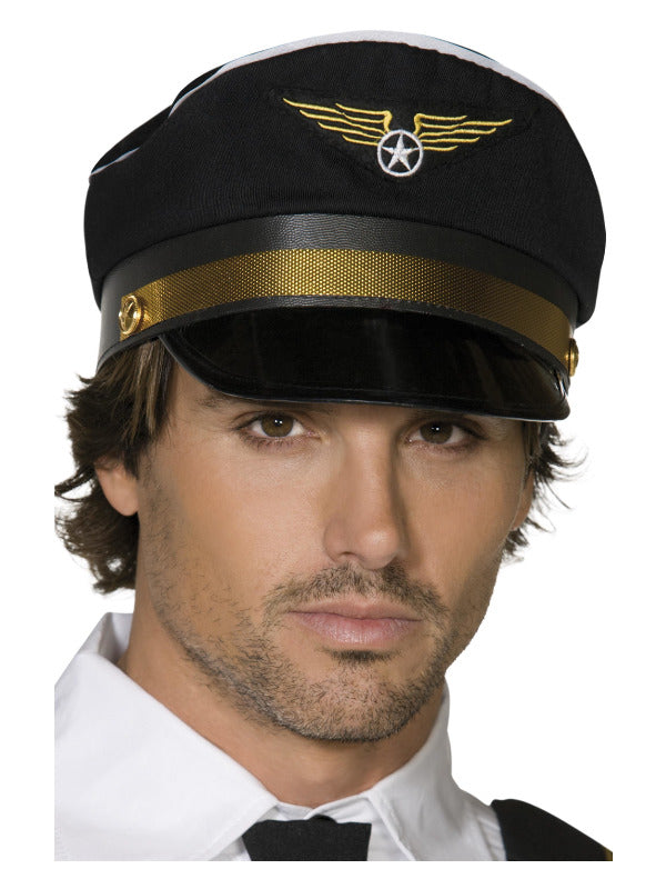 Pilots Cap, Black - 2