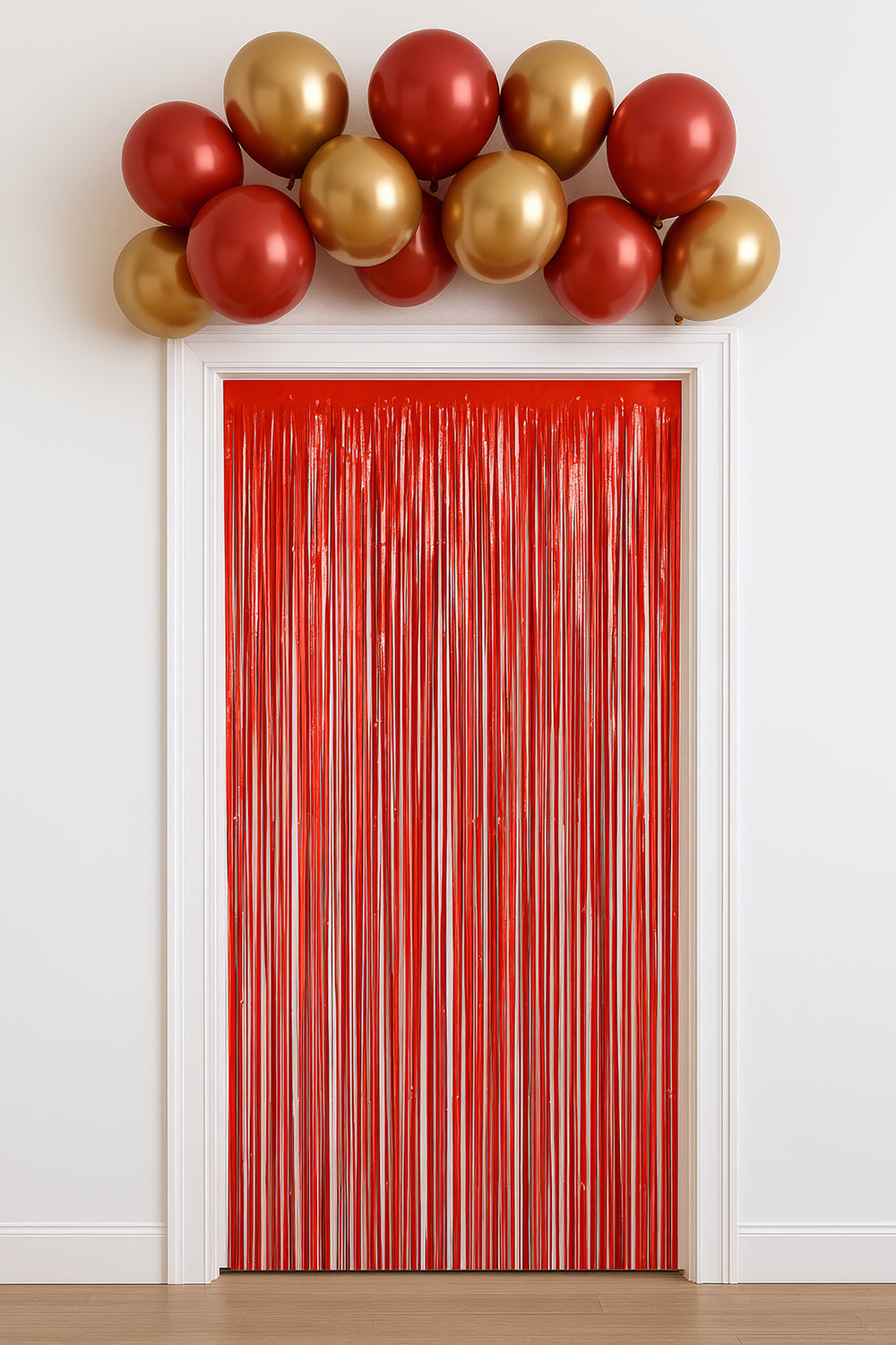 RED DOOR CURTAIN 100X200 CM