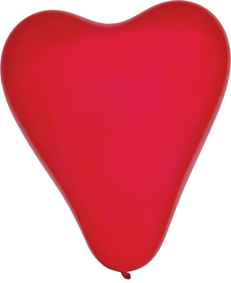 BAG OF 10 HEART BALLOONS