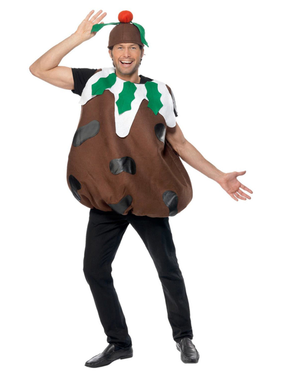 Christmas Pudding Costume, Brown - 5