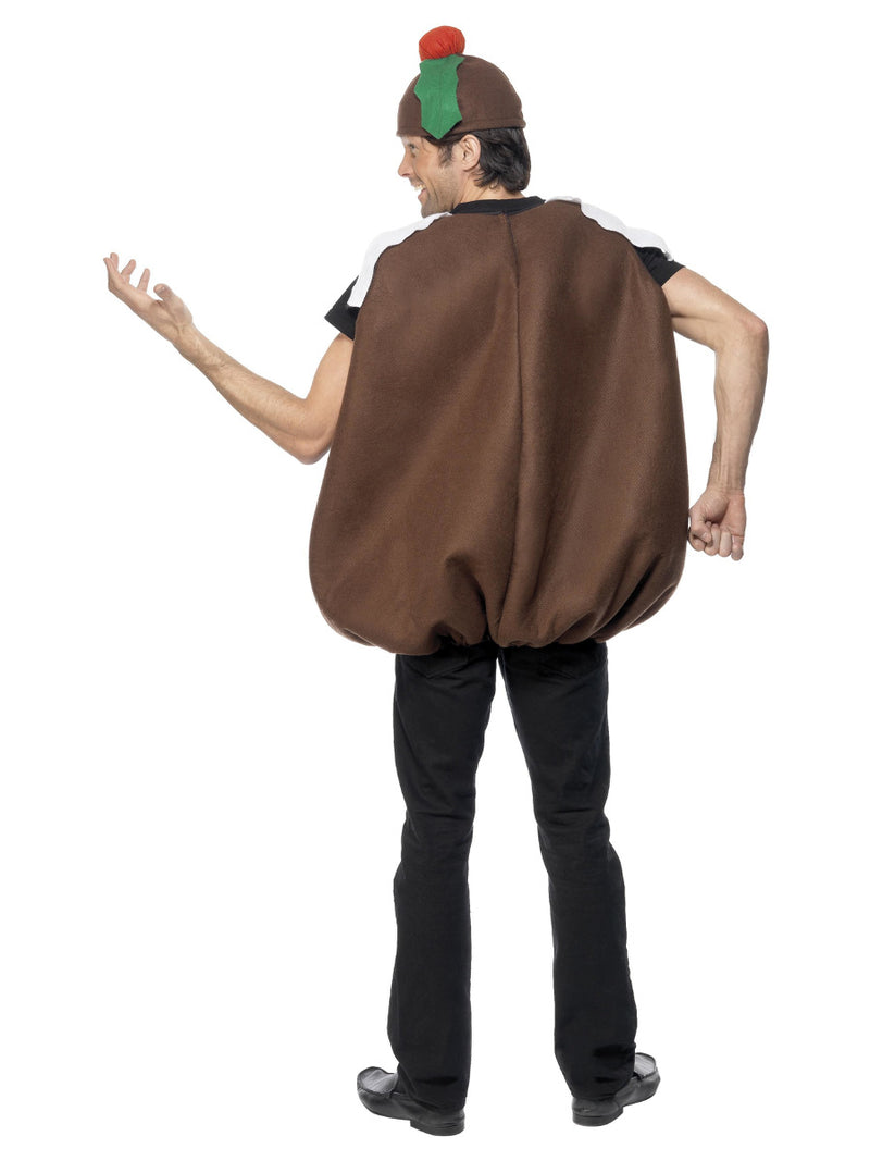 Christmas Pudding Costume, Brown - 3
