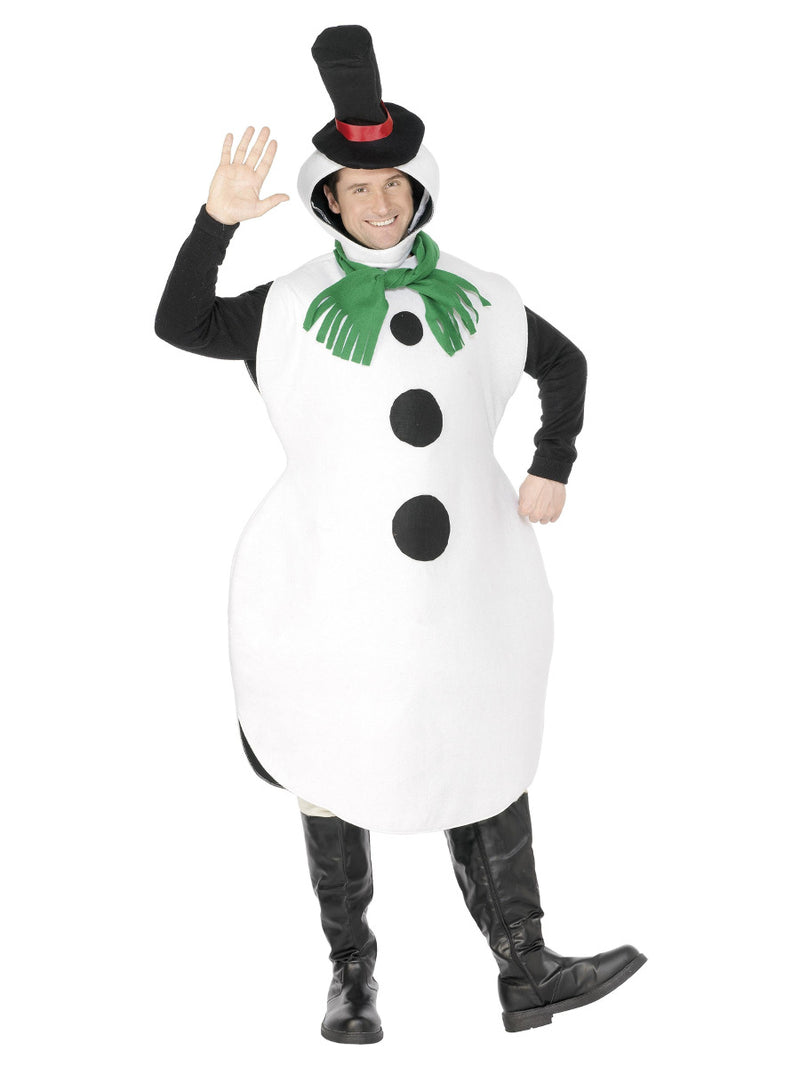 Snowman Costume, White - 5
