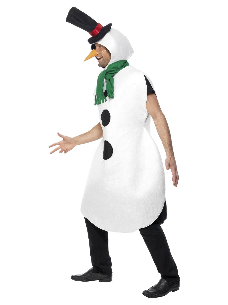 Snowman Costume, White - 4