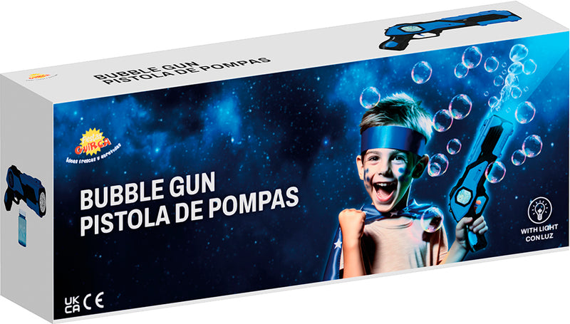 SOAP BUBBLE GUN BATTERY OPERATED. WITH 33CM TANK