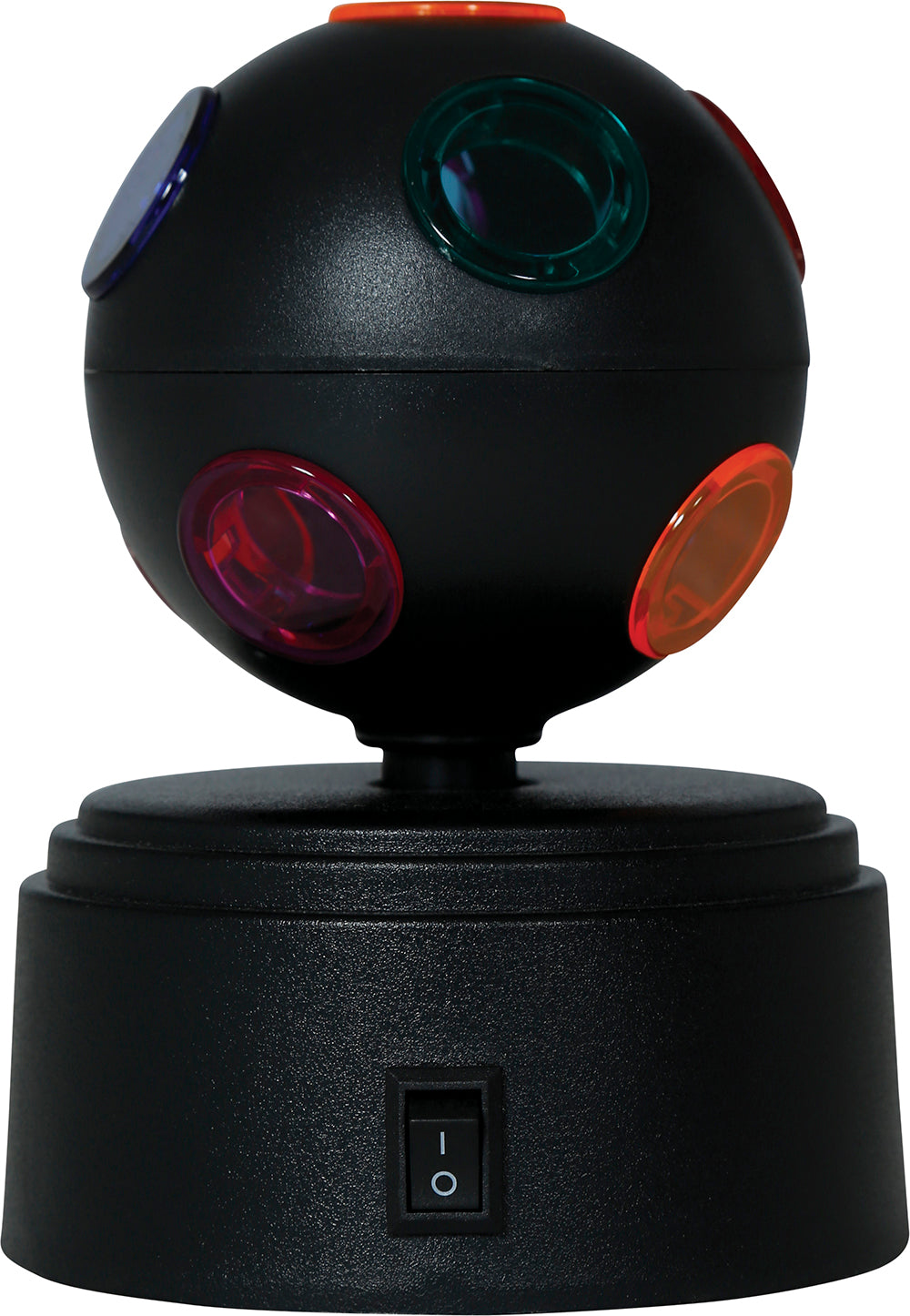 LED DISCO BALL 9X9X12 CM, BATTERIES