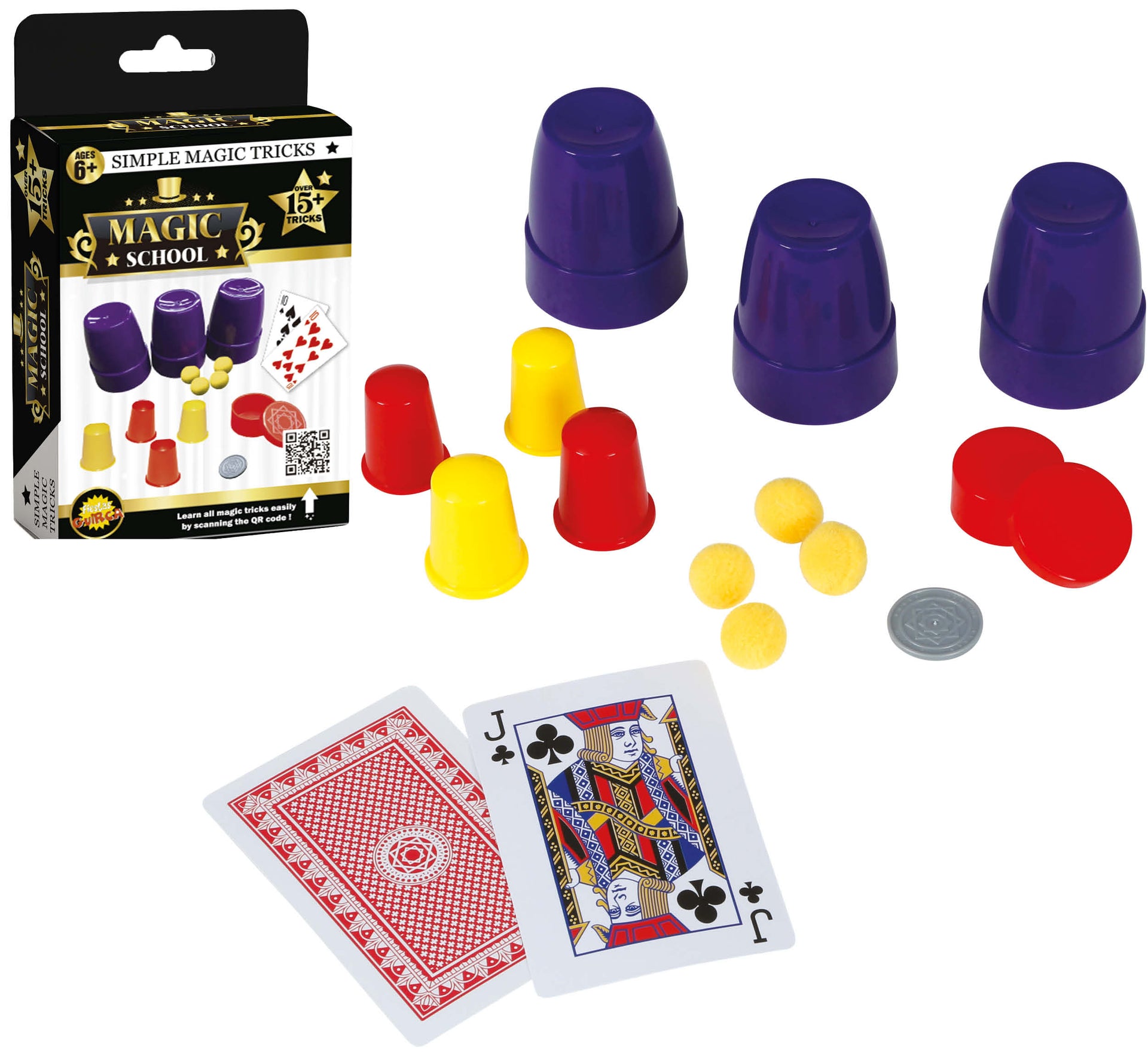 12 PACKS OF MAGIC TRICKS FOR CHILDREN