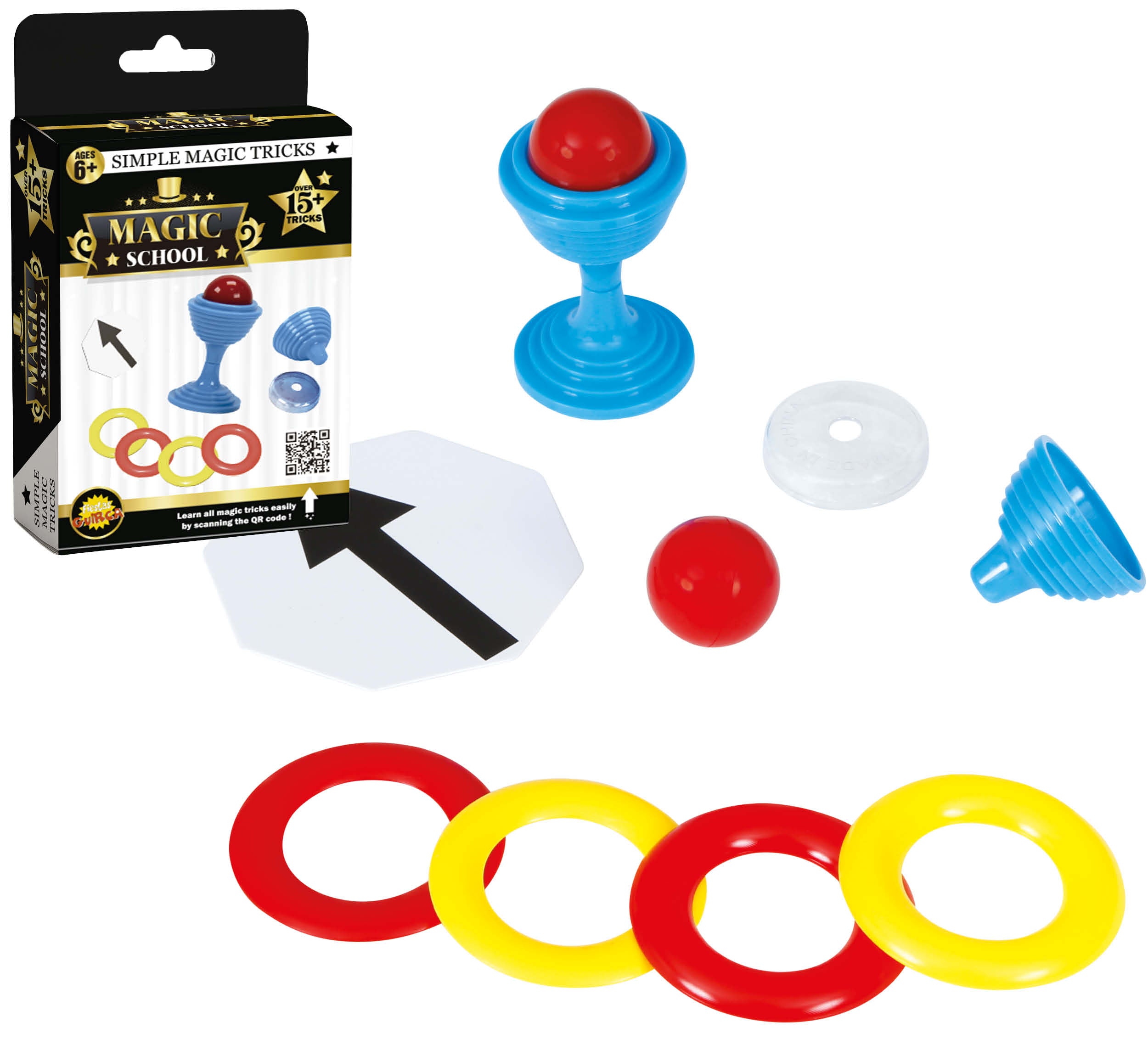 12 PACKS OF MAGIC TRICKS FOR CHILDREN