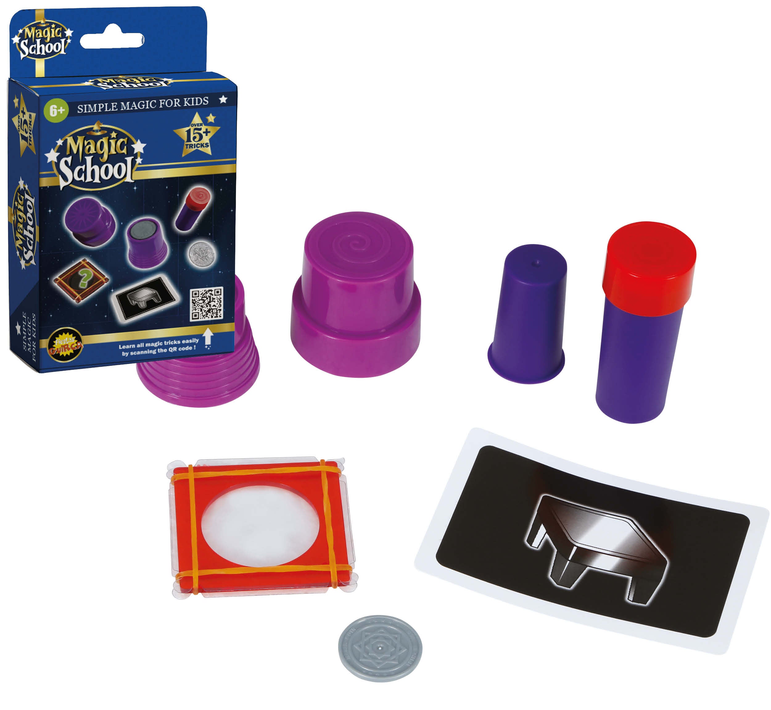 12 PACKS OF MAGIC TRICKS FOR CHILDREN