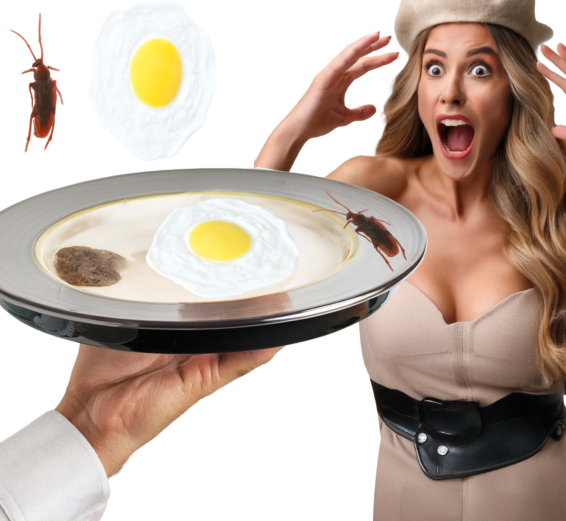 FRIED EGG LATEX