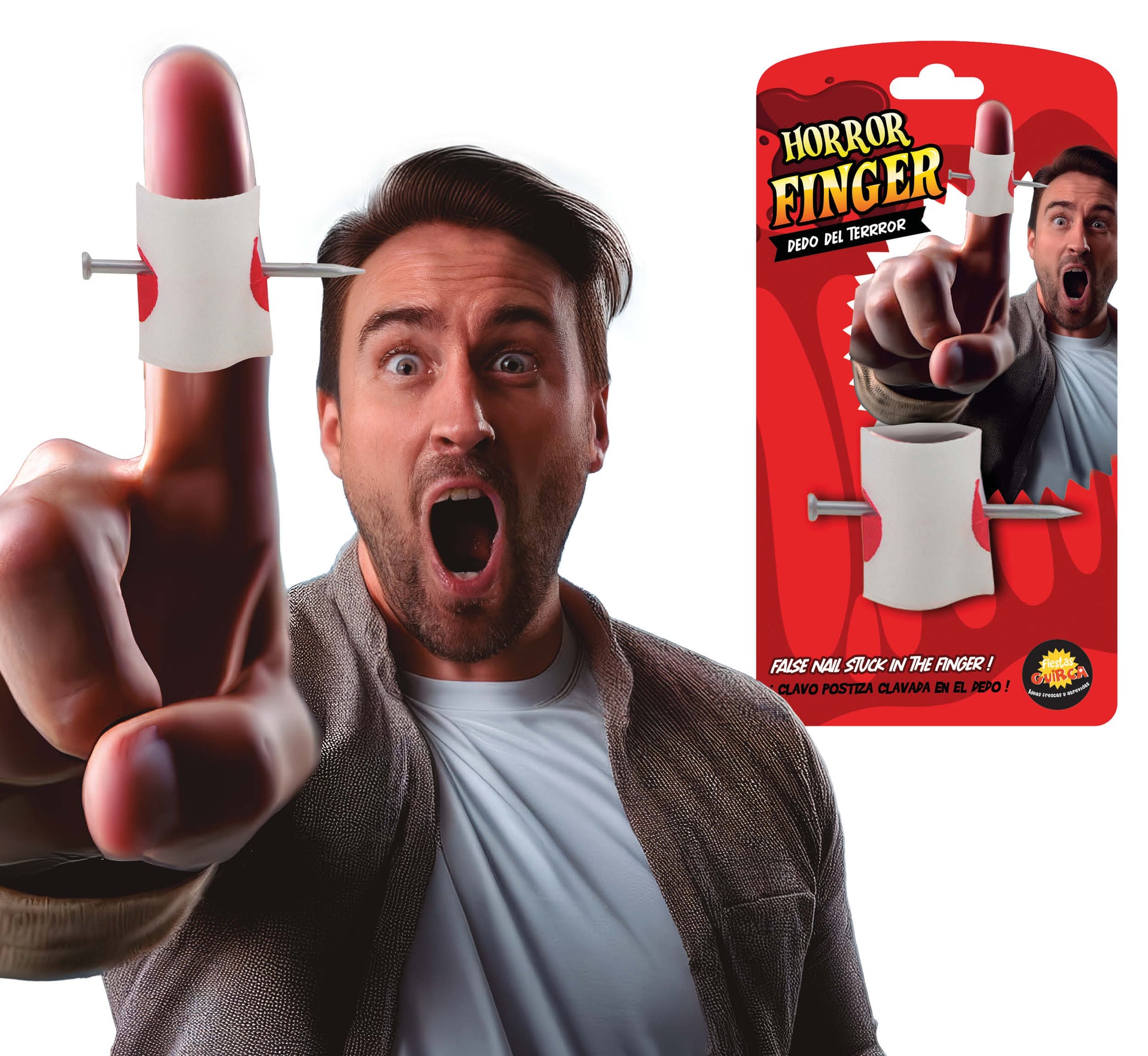 PRANK: NAIL THROUGH FINGER, ADULT