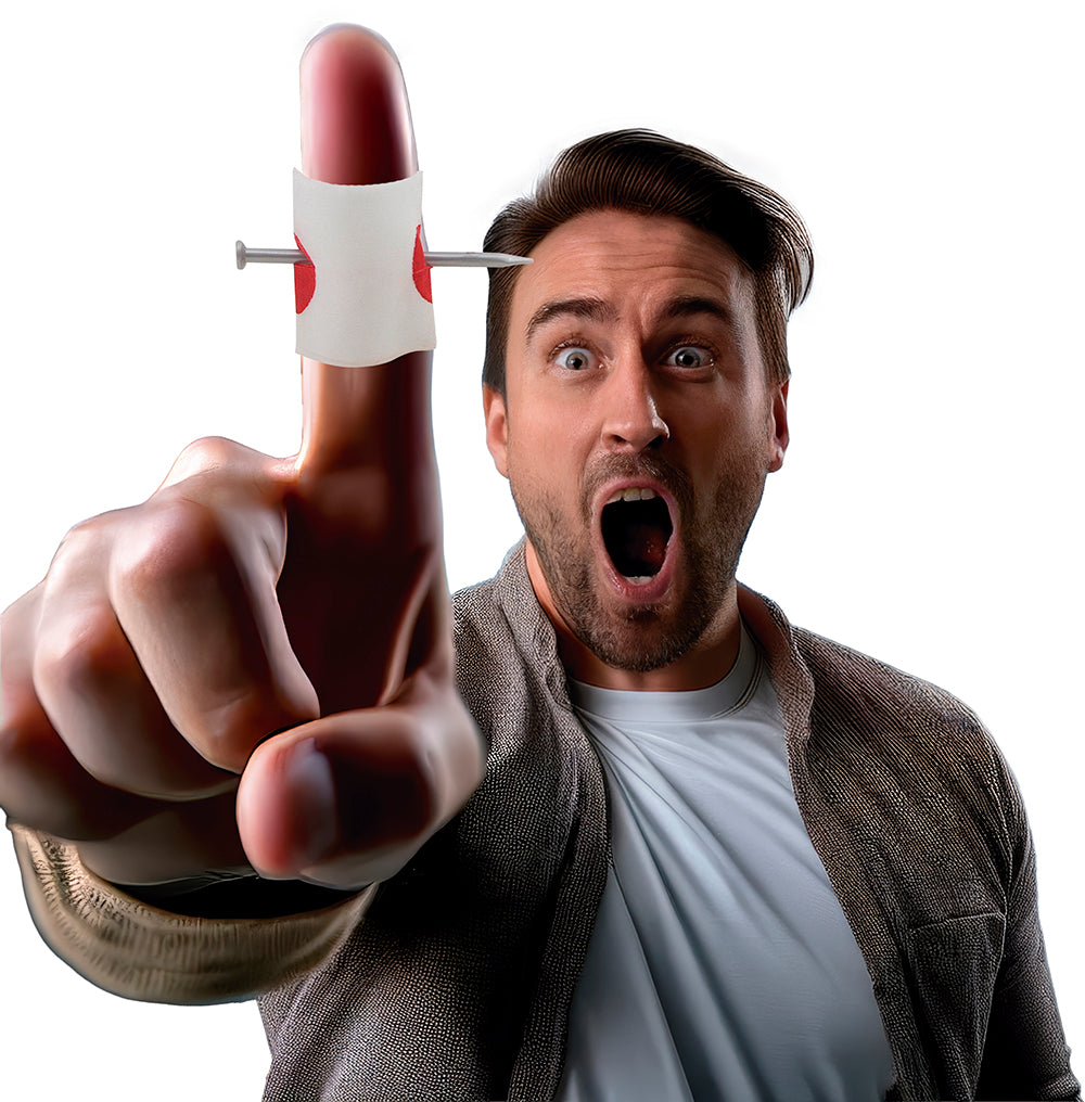 PRANK: NAIL THROUGH FINGER, ADULT