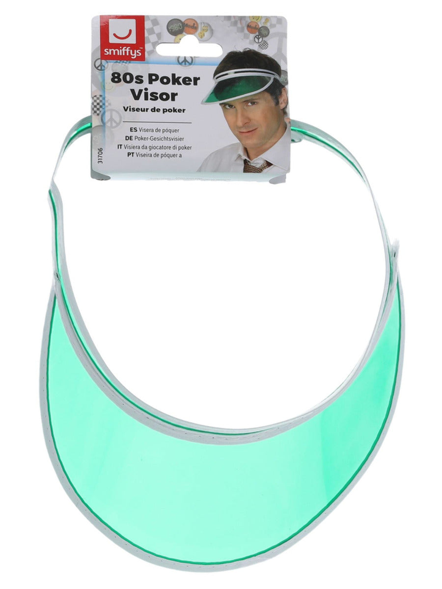 Poker Visor, Green - 3