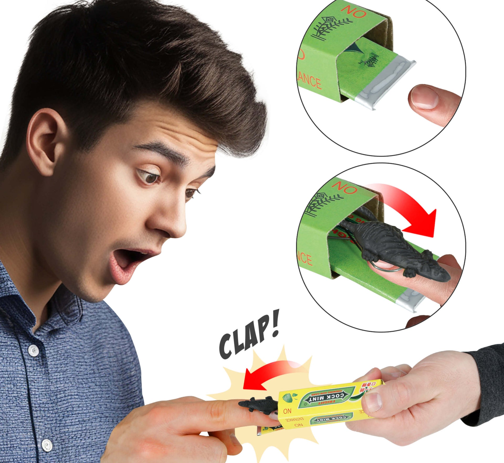 PACK OF GUM WITH CLIP