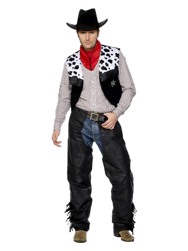 Cowboy Costume, Black - 2