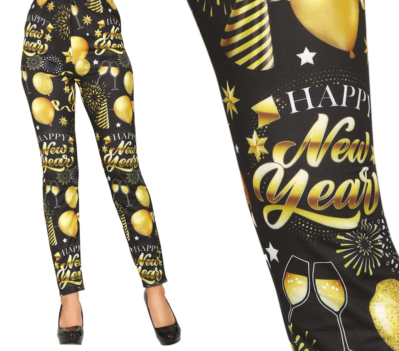 HAPPY NEW YEAR LEGGINGS