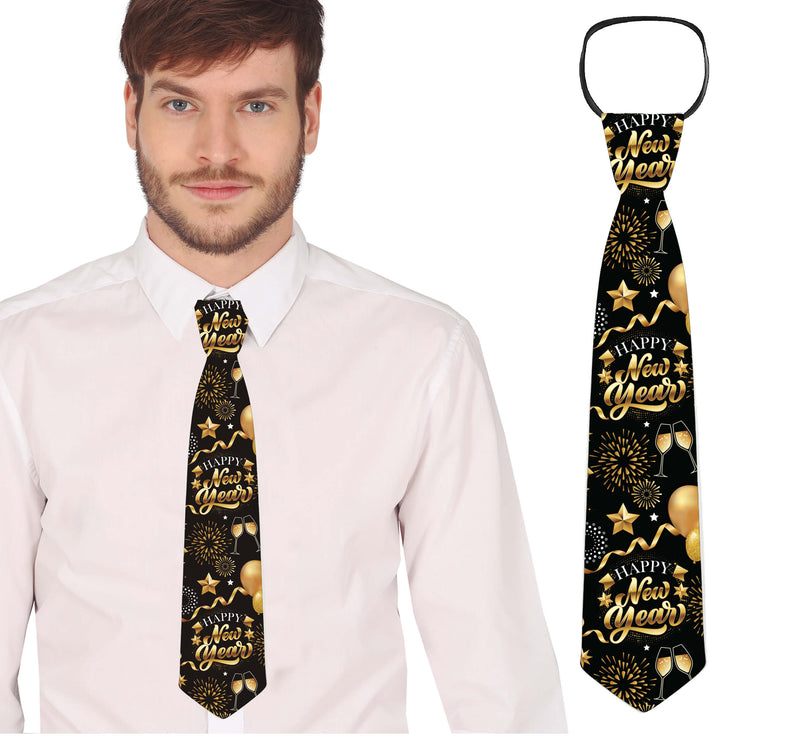 HAPPY NEW YEAR TIE 45 CM