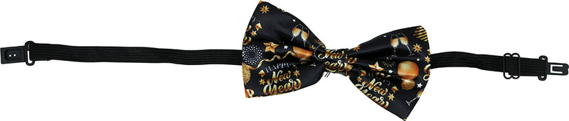 HAPPY NEW YEAR BOW TIE, 12 CMS