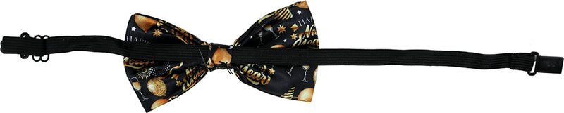HAPPY NEW YEAR BOW TIE, 12 CMS