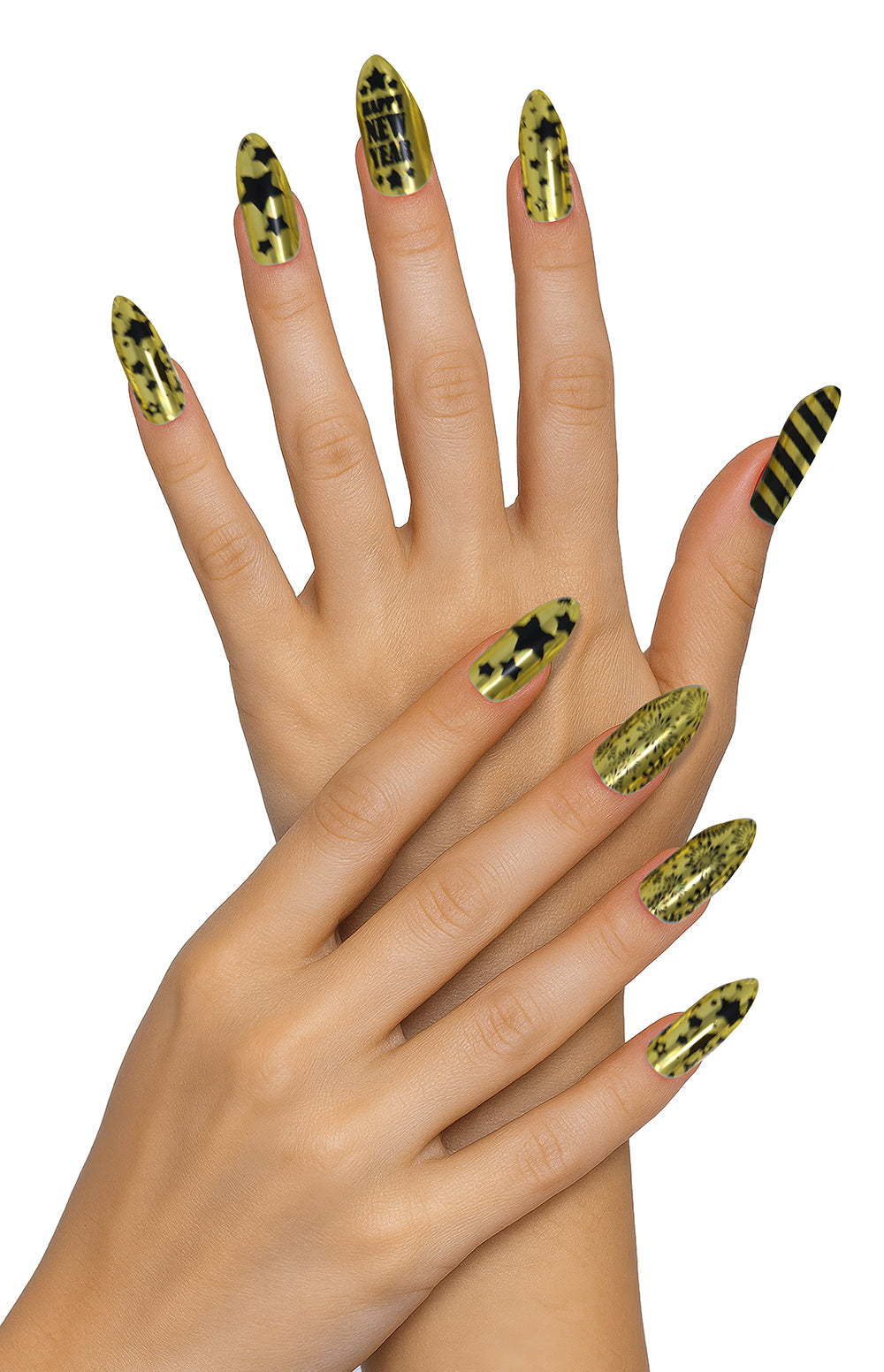 12 NAILS WITH GLUE