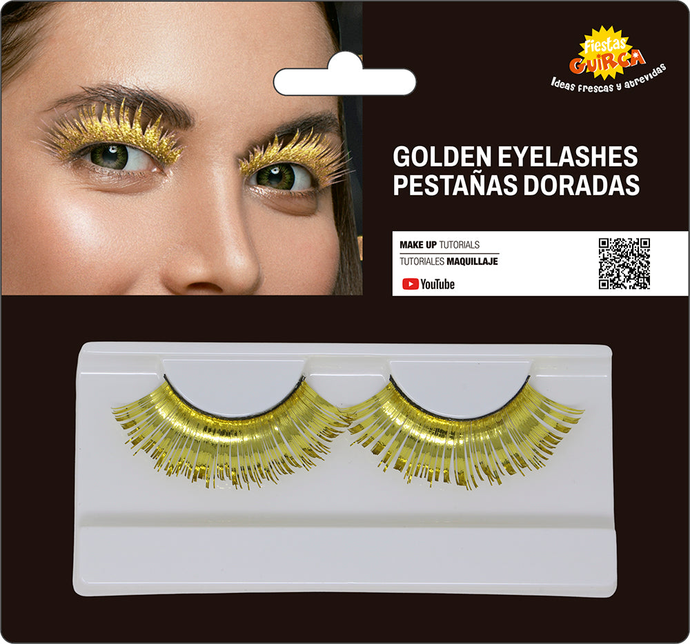 GOLDEN EYELASHES