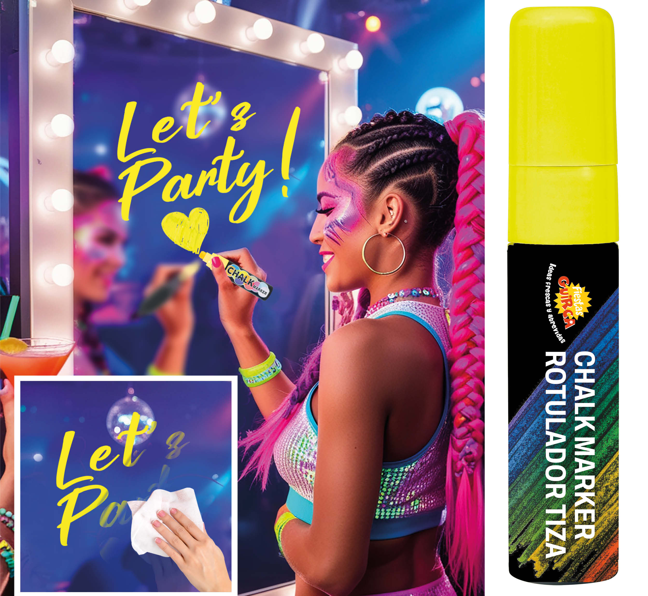 LIQUID CHALK MARKER YELLOW