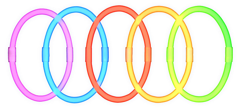 NEON LIGHT BRACELETS 100 PZ